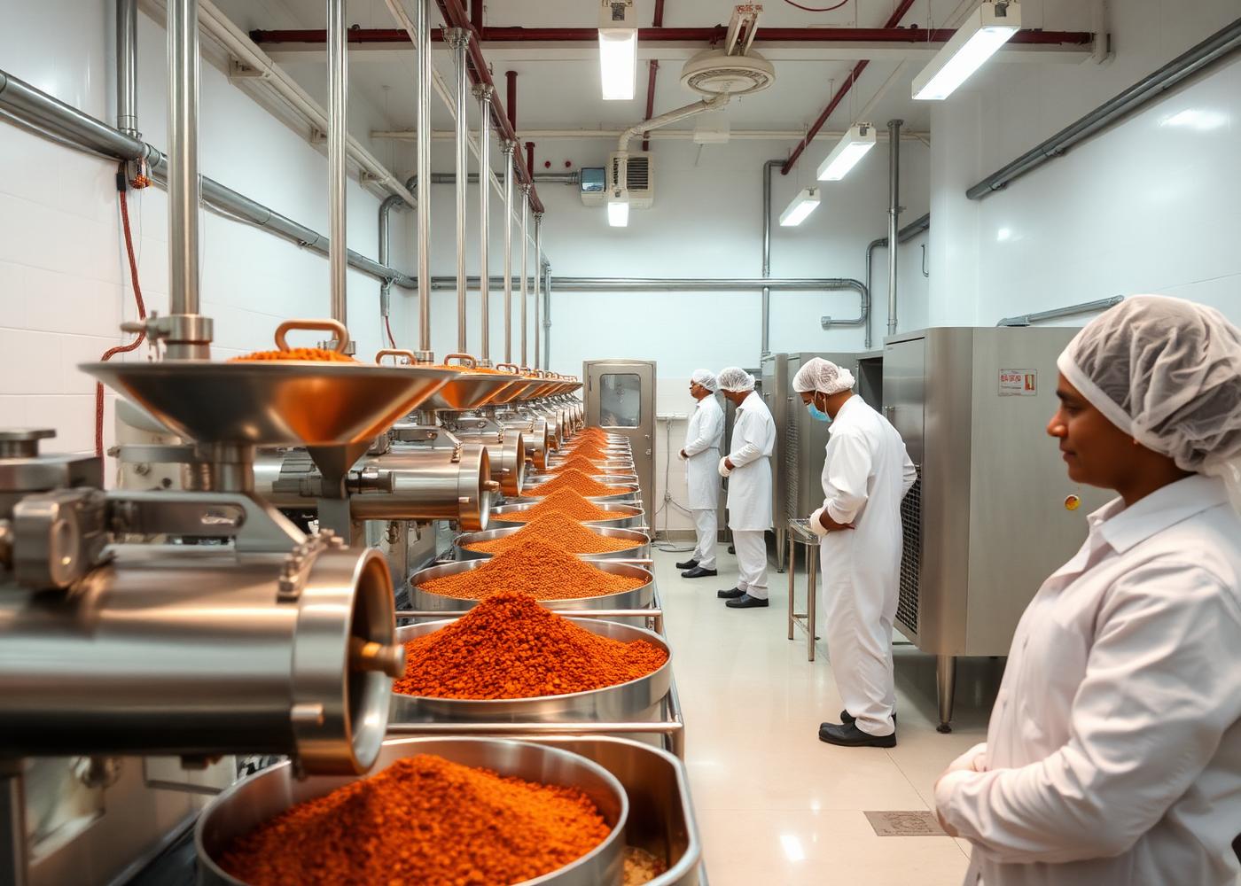AshaPure spice milling and packing facility